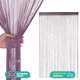 String Curtain Panel - Dark Purple